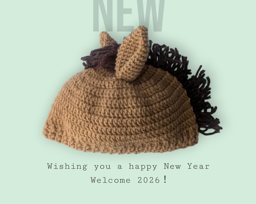 2026年 午年帽子 帽子(ベビー・キッズ) *Chica* 通販 20210779｜Creema