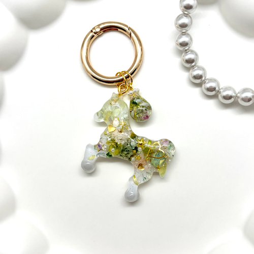 馬 キーホルダー 2026年干支 レジン その他アクセサリー yuyu resin