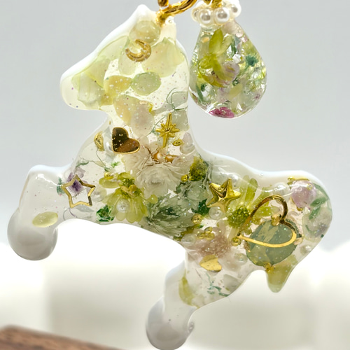 馬 キーホルダー 2026年干支 レジン その他アクセサリー yuyu resin