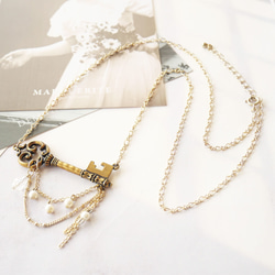 アンティーク 鍵 ネックレス クラッシック ロリータ ネックレス