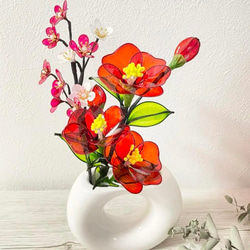 クリスマス☆ポインセチア☆ディップフラワー☆アメリカンフラワー