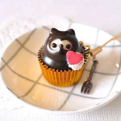 マシュマロサンドクッキー(チョコミント)ボールチェーンチャーム