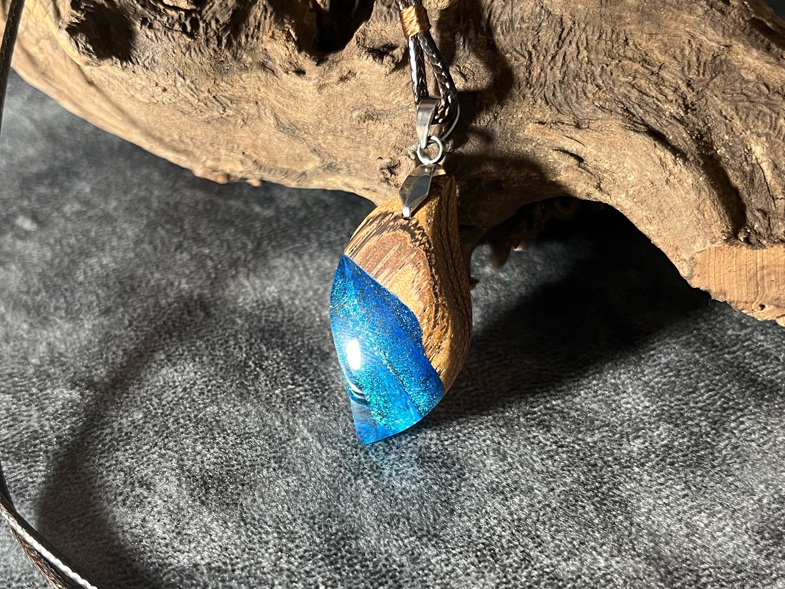 ウッドレジンペンダント [S2523]