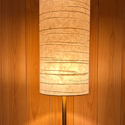 Handmade Washi Lampshade “NAGI(凪)” 和紙 ランプシェード スタンド