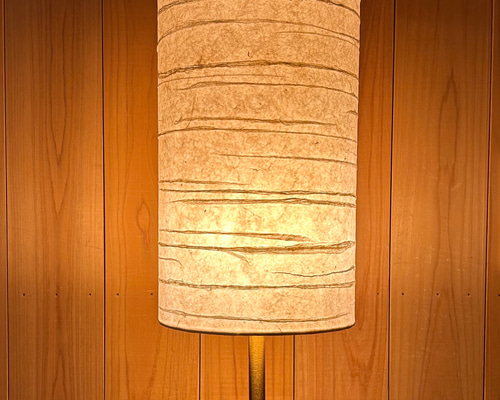 Handmade Washi Lampshade “NAGI(凪)” 和紙 ランプシェード スタンド