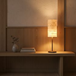 直径15cm/和紙/灯り/間接照明/テーブルランプ/和モダン/ジャパンディ