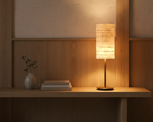 直径15cm/和紙/灯り/間接照明/テーブルランプ/和モダン/ジャパンディ