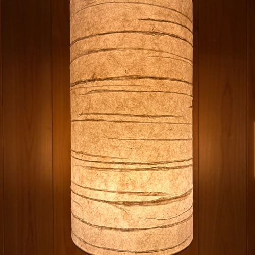 Handmade Washi Lampshade “NAGI(凪)” 和紙 ランプシェード スタンド
