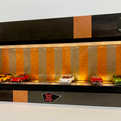 1/64展示40台！可能・ランダム大理石・4層式ディスプレーBOX/ネオジオラマ 1/64展示40台！可能・ランダム大理石・4層式ディスプレーBOX/ネオ