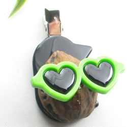 ファンキークォーツのおくるみベイベーだから、いつまでも愛おしい♪<創作ヘアクリップ>HC131 3枚目の画像