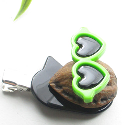 ファンキークォーツのおくるみベイベーだから、いつまでも愛おしい♪<創作ヘアクリップ>HC131 4枚目の画像