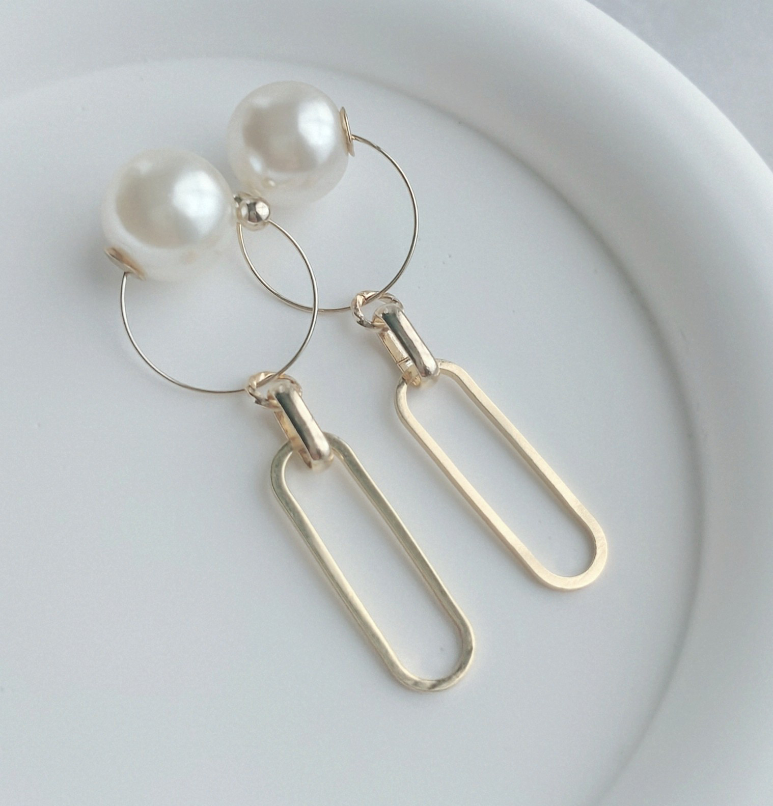 さとう式リンパケア イヤーカフ（ビューティーカフ）ゴールドオーバルモチーフ