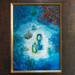 油絵F6号 砂漠の和室 絵画 黄土6号 通販 9683641｜Creema(クリーマ