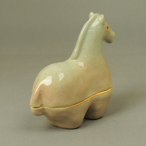 萩焼　午の香合 萩焼 午年 干支香合 その他置物 土和窯（つちわがま） 通販 20215683