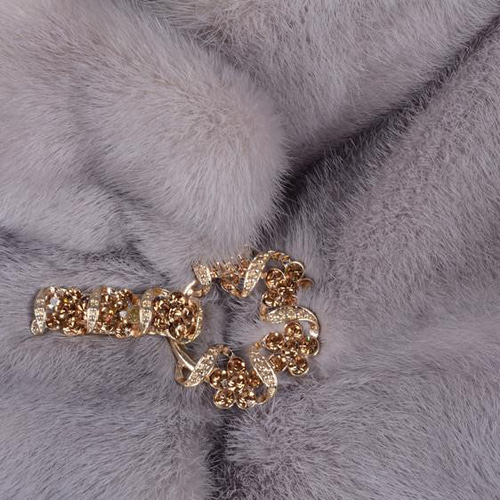 毛皮の宝石」希少ミンクの輝きが美しいコートレディース 毛皮 リアル