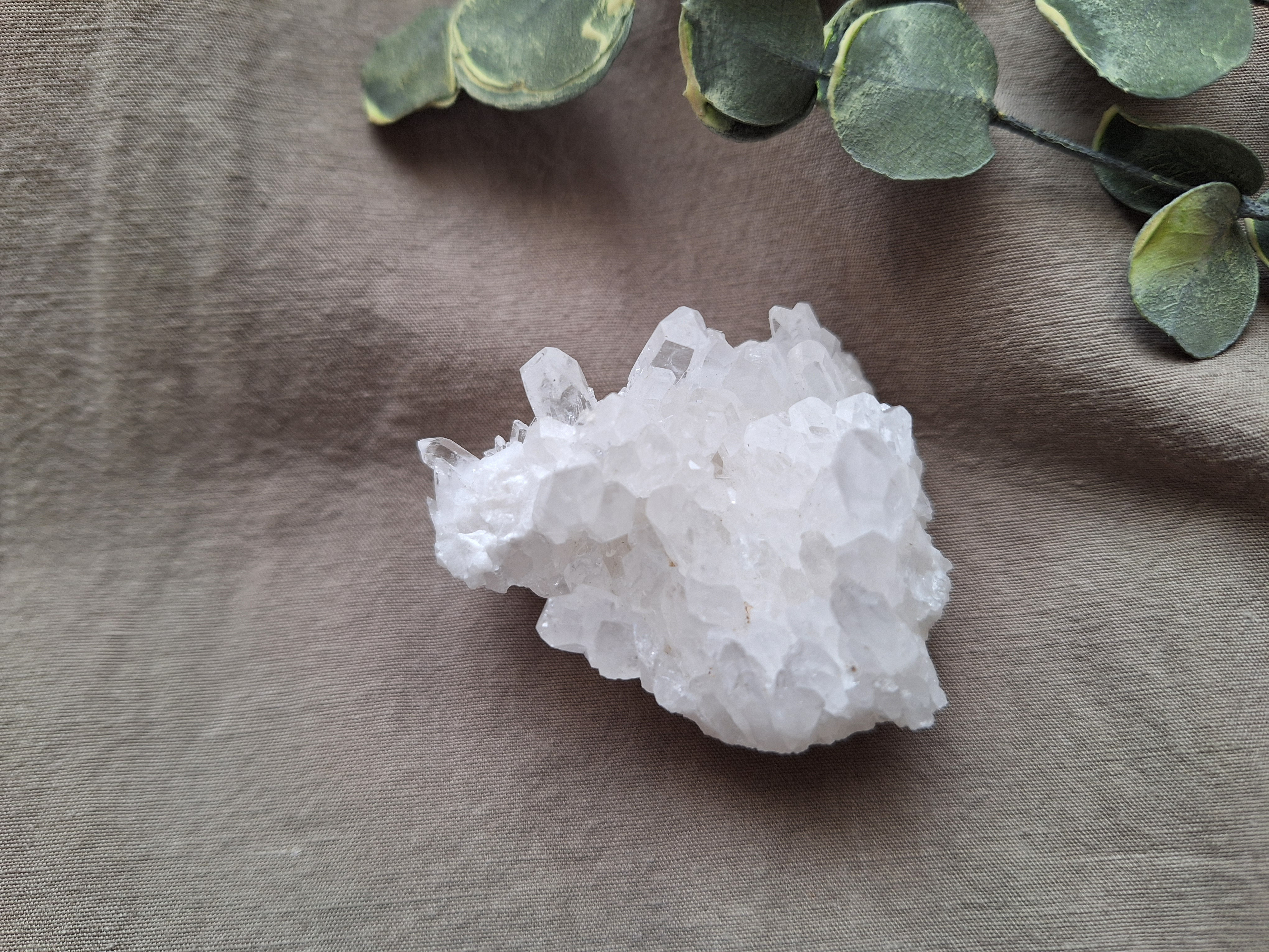 ヒマラヤ水晶 クラスター   ／   t