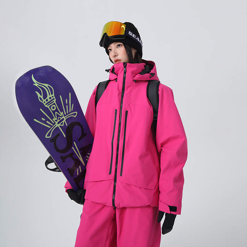 25-26秋冬限定 スノボウェア 上下セット 3L 撥水 メンズ レディース ジャケット パンツ SN068