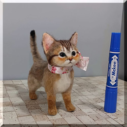 羊毛フェルト フェネック フェネックギツネ 動物フィギュア 羊毛