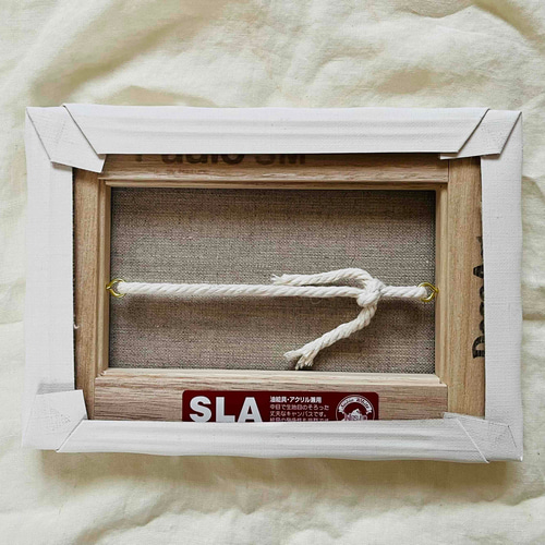 16×23㎝「近所の風景 その1」油彩・原画・サムホールサイズ N 絵画