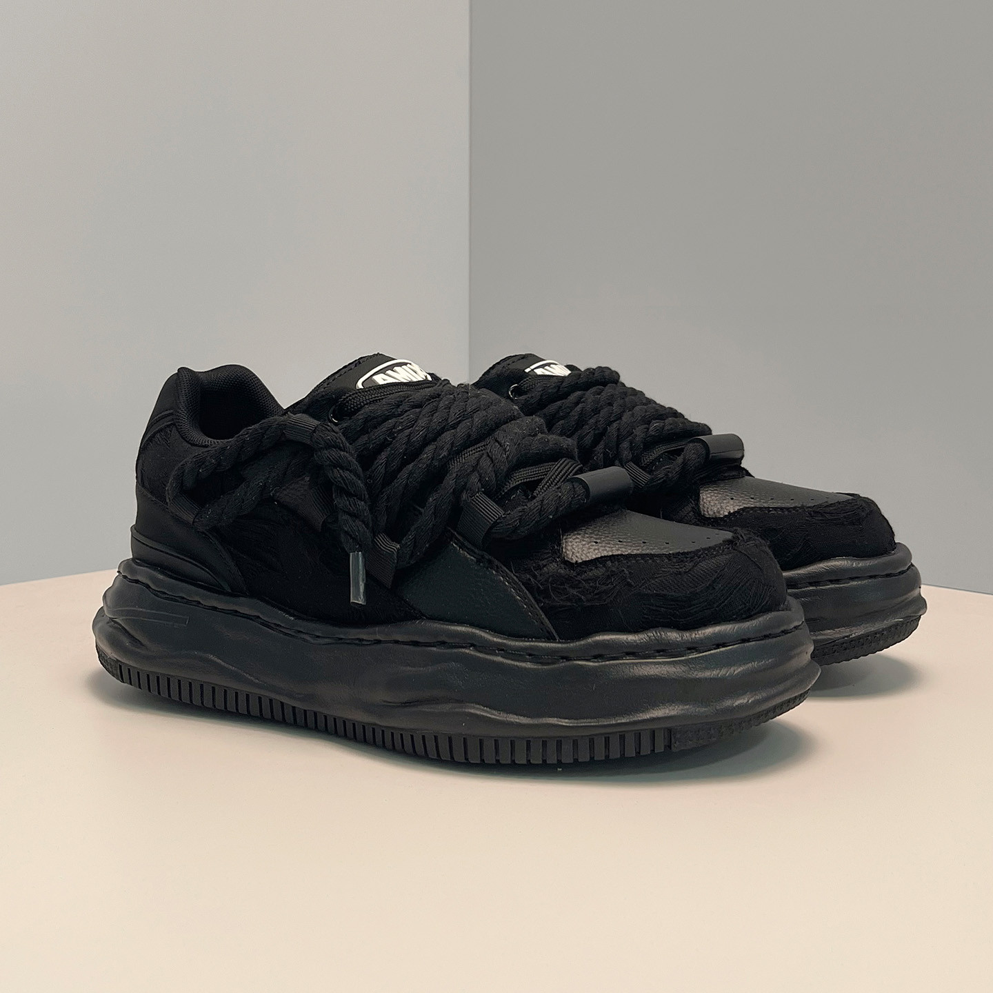 DAMAI小人数国潮ステルス内7センチ上昇カジュアル靴溶解靴男女厚底百合板靴