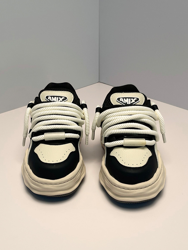 DAMAI小人数国潮ステルス内7センチ上昇カジュアル靴溶解靴男女厚底百合板靴