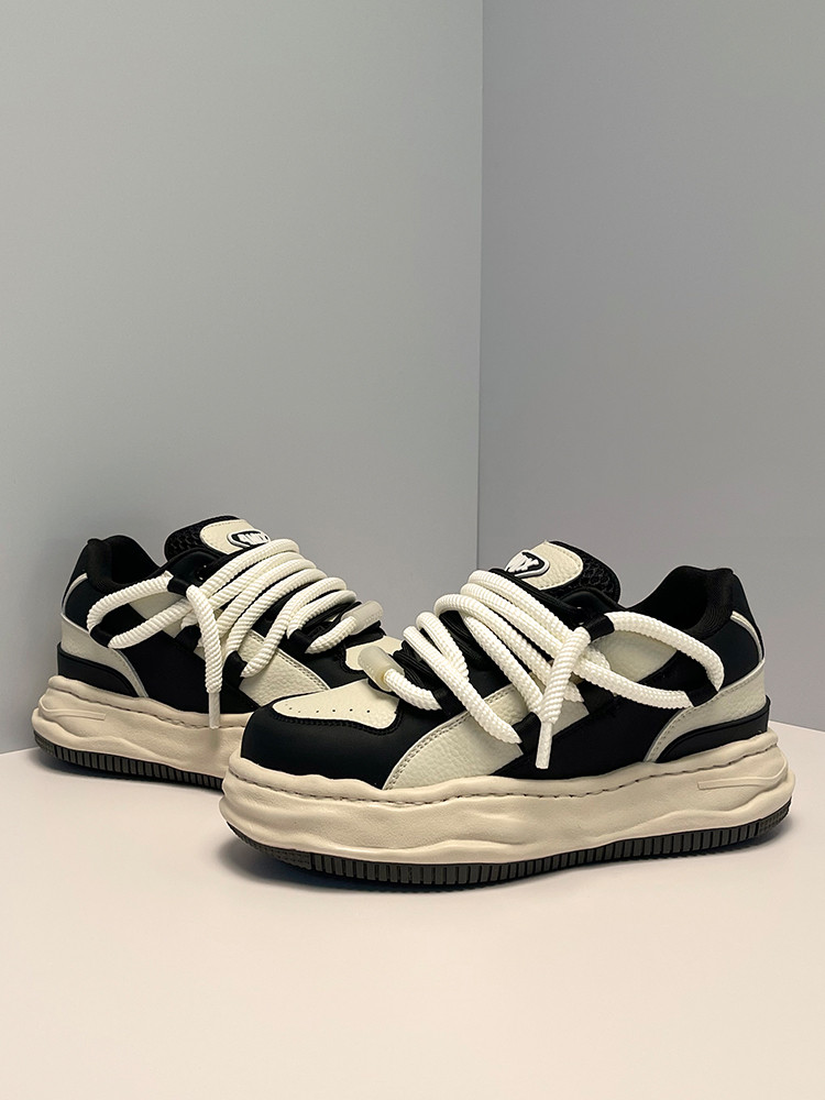 DAMAI小人数国潮ステルス内7センチ上昇カジュアル靴溶解靴男女厚底百合板靴