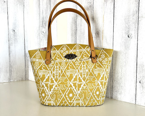 ＊1点のみ＊ミナペルホネン pomppia マルシェトート 1点のみ＊ミナペルホネン pomppia マルシェトート piece, bag に新しい