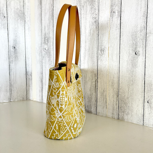 「専用」ミナペルホネンマルシェトートバッグ　ハンドメイド ✿*♪様 ミナペルホネン ハンドメイドバック ハンドメイド マルシェ