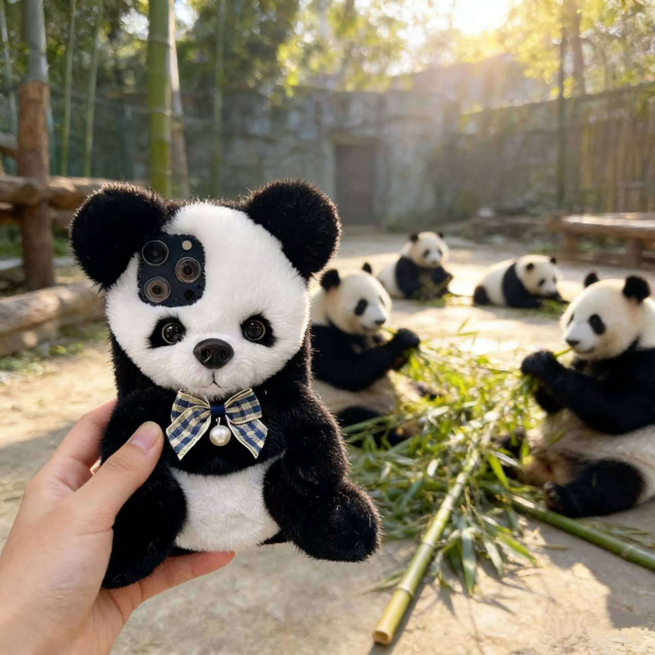 iPhone17ケース シェル ジャイアントパンダ Galaxy Google pixel 全機種対応  ペットケース