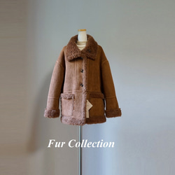 肉厚ふわふわ☆柔らかな手触りのミルキーホワイトファーコート上質