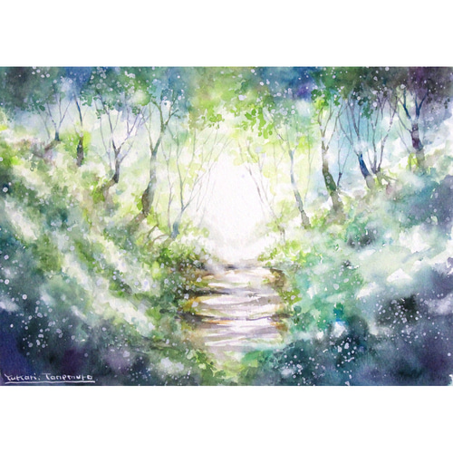 絵画 ★あつ★ レイキャビク他3点 原画 アート 月華 | Yukari.Tanemura ｜インテリア絵画 アートの専門通販