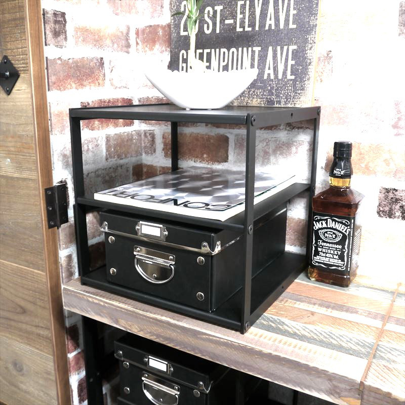 ＃セール008　鉄のシェルフユニット300-2段（CD937）＃大幅値下げ　＃50％Off　＃送料無料　＃在庫処分