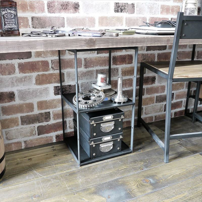 ＃セール009　鉄のシェルフユニット300-3段（CD936）＃大幅値下げ　＃50％Off　＃送料無料　＃在庫処分