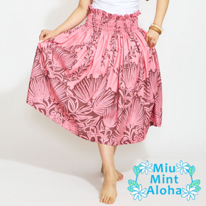 パウスカート　フラダンス　太って見えないパウスカート　p00180　受注生産および即納