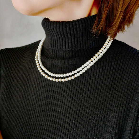 超值套裝【選擇您的耳環】珍珠三件組：胸針、耳環和項鍊。免運費。 第15張的照片