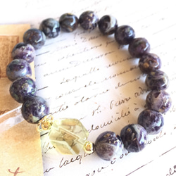 タイチンコッパー(タイチンルチル)クォーツ 14mm×3粒A 天然石