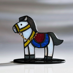 ステンドグラス◆カラフル屋根の小さな街並み◆ハンドメイト品 ステンドグラス◇可愛い カラフルお家の町並み◇ハンドメイト品 - メルカリ