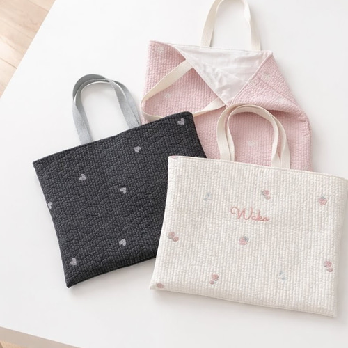 お名前刺繍可 選べる書体 ヌビ レッスンバッグ ヌビバッグ 入園入学 A4