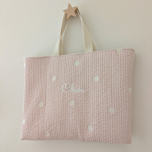 お名前刺繍可 選べる書体 ヌビ レッスンバッグ ヌビバッグ 入園入学 A4