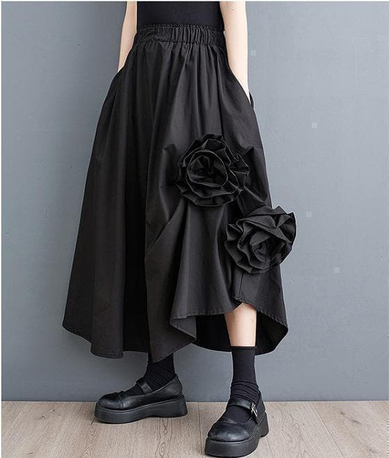 大きいサイズ レディース スカート　花柄　ロング　春夏 秋 新品