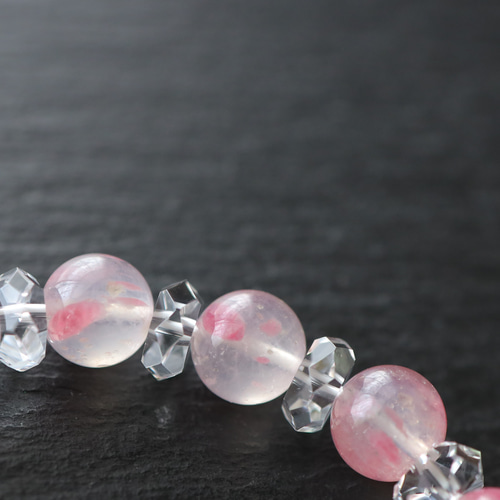 ☆プレミアムブレス☆希少：アメリカ産☆…☆ロードナイトシリカ：約9.5