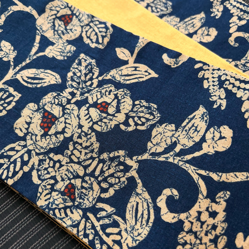 牡丹唐草リバーシブル半幅帯 和装小物（帯・半襟） 花鹿 kajika 通販