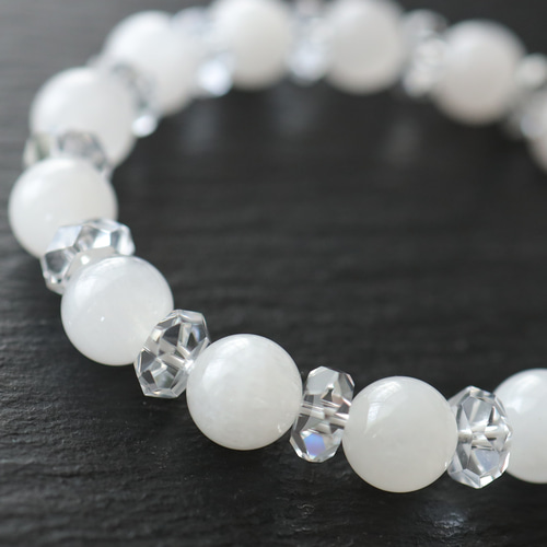 ☆スーパープレミアムブレス☆ホワイトラビットヘアールチルクォーツ