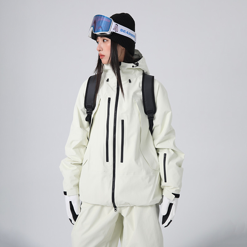 25-26秋冬限定 スノボウェア 上下セット 3L 撥水 メンズ レディース ジャケット パンツ SN070