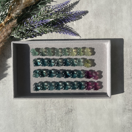 フローライト ミニ馬 カービング（ランダム発送）｜来年の干支・馬｜高