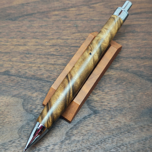 新作】マーブルウッド シャープペンシル No.094 ペン・筆記用具 工房