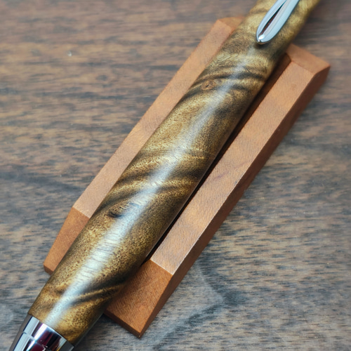 新作】マーブルウッド シャープペンシル No.094 ペン・筆記用具 工房