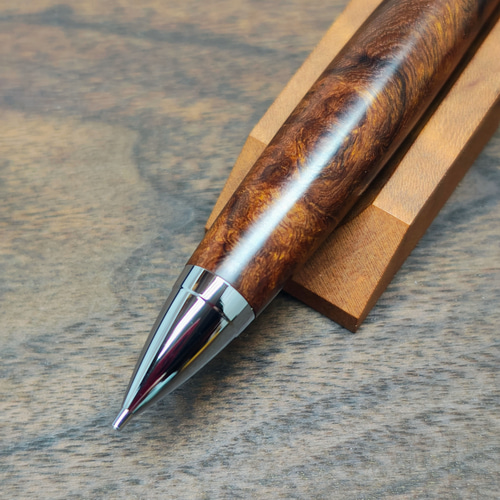 新作】デザートアイアンウッド瘤杢 シャープペンシル No.098 ペン