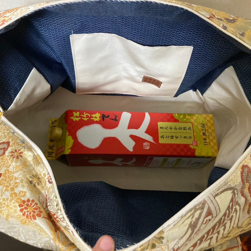 アンズルーム☆ボストンバッグ☆ハンドバック☆丸帯☆帯リメイク☆着物