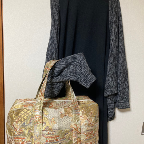 アンズルーム☆ボストンバッグ☆ハンドバック☆丸帯☆帯リメイク☆着物